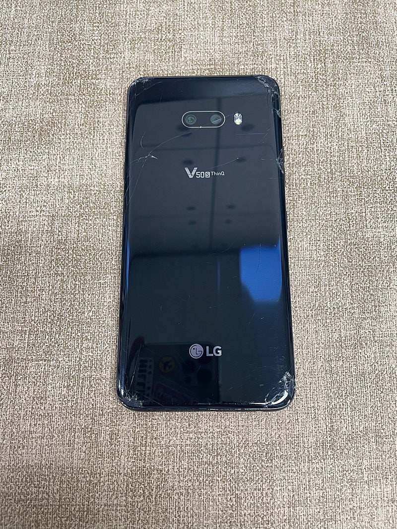 LG V50S 256G 블랙 액정파손 9만원 판매