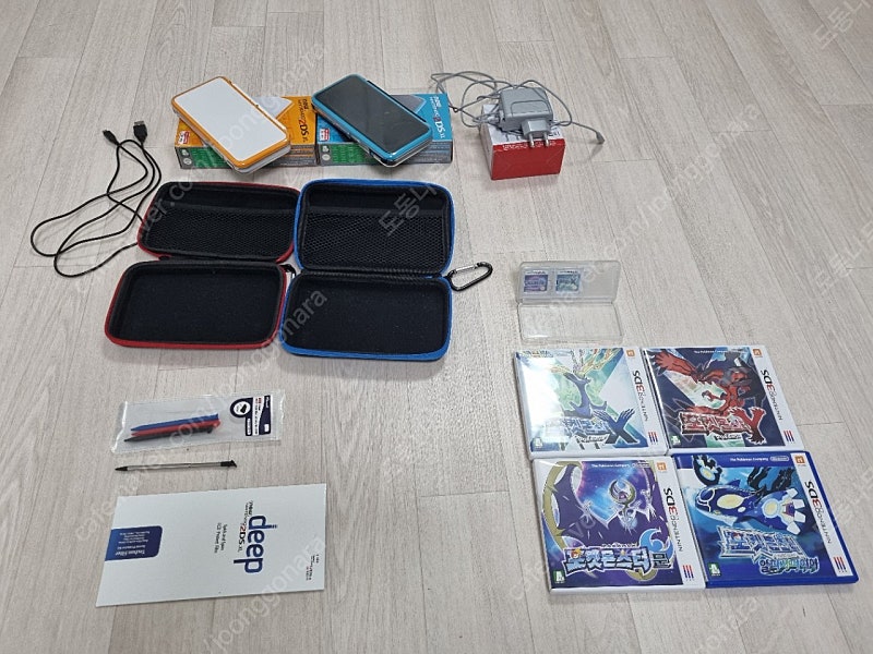 닌텐도 new 2ds xl 2기 및 포켓몬 타이틀