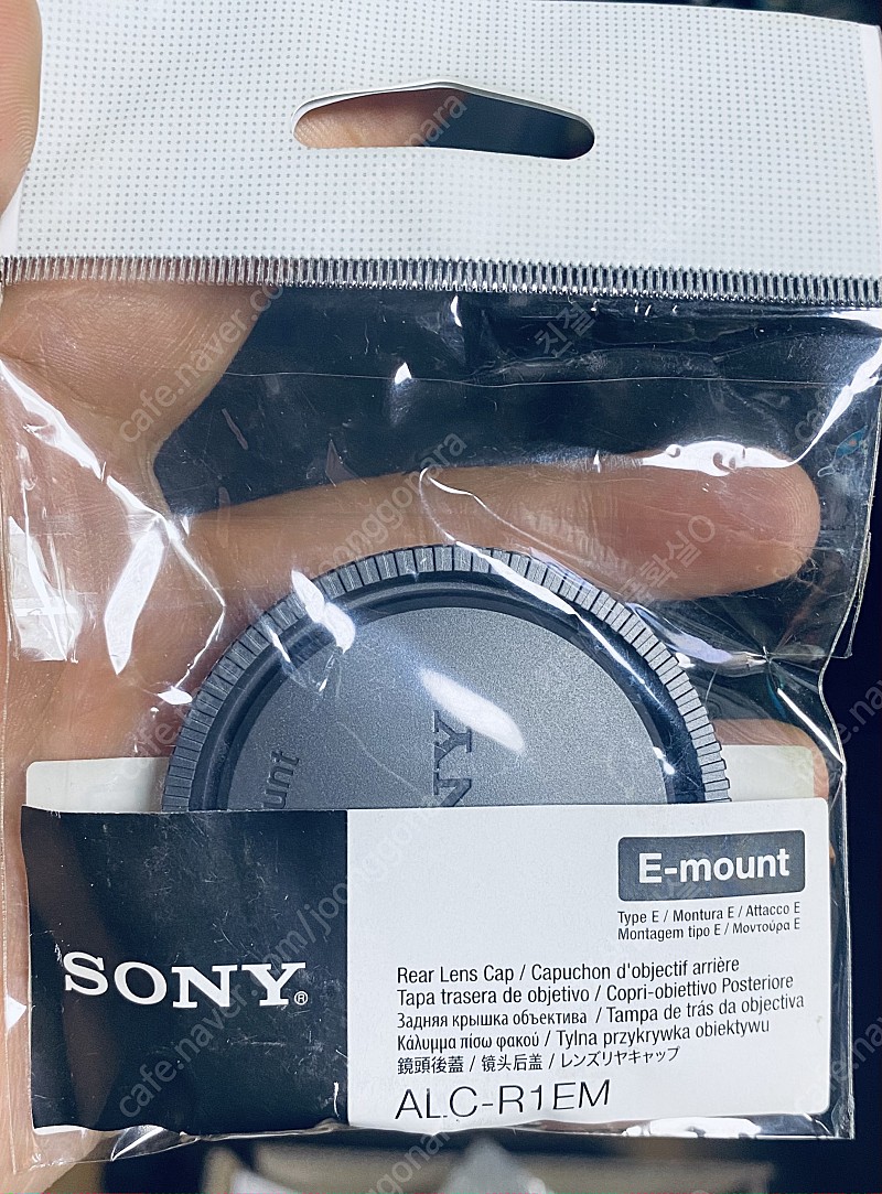 [미개봉] 소니 정품 카메라 렌즈캡 후면캡 E-mount