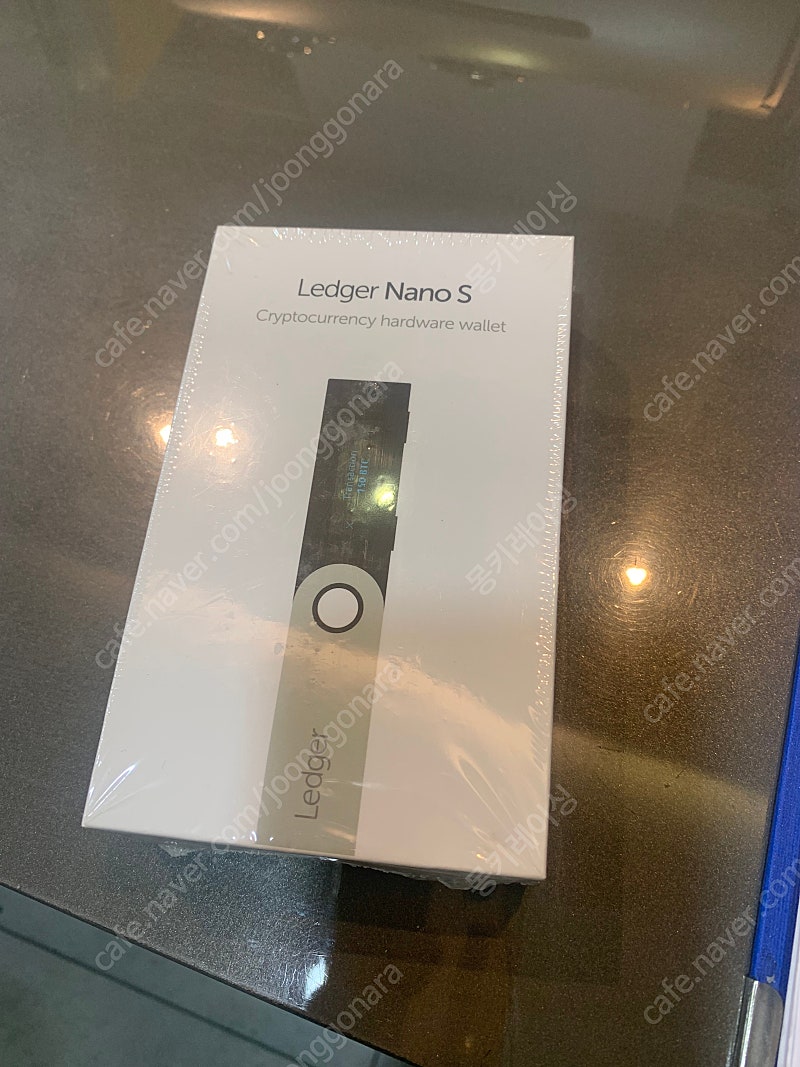 Ledger Nano S (렛져 나노 S) 암호화폐 지갑 팝니다.