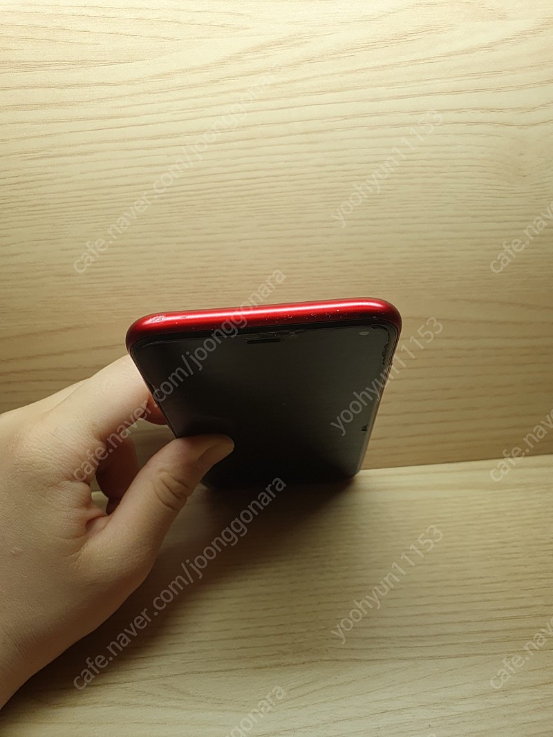 정품 배터리케이스 포함 아이폰 XR 64G 레드색상