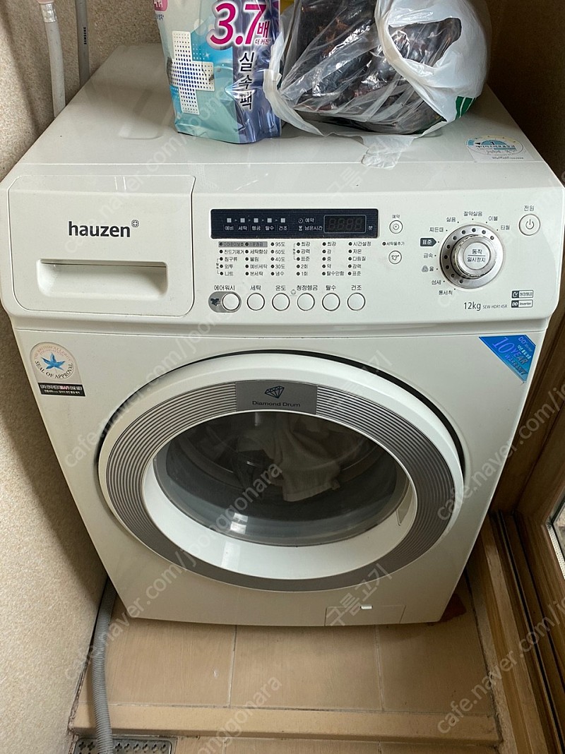 하우젠 드럼세탁기 SEW-HDR145R 12KG 판매합니다.