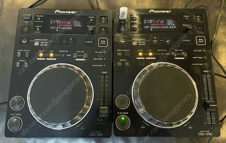 Pioneer 플레이어 CDJ350, DJ 믹서 DJM900NXS 팝니다.