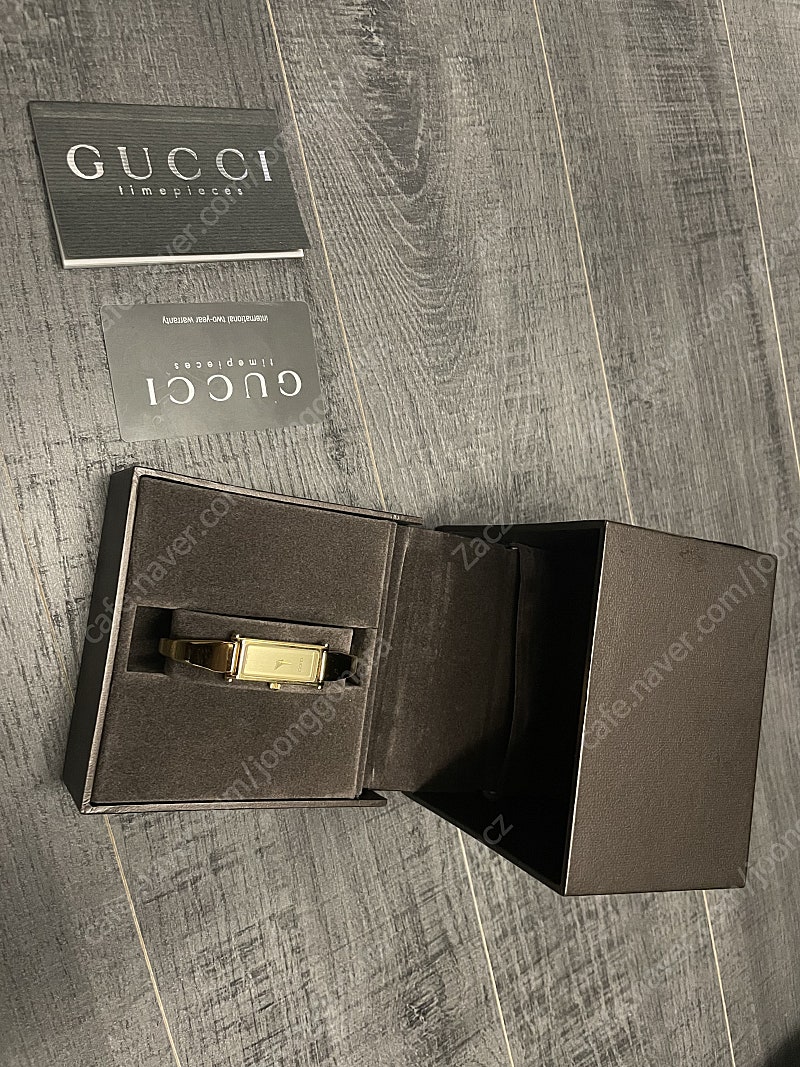 구찌(GUCCI) 팔찌 시계 1500L 금장