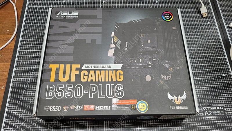 메인보드(AMD CPU) ASUS TUF Gaming B550-plus 새거 국내정품. 부산해운대
