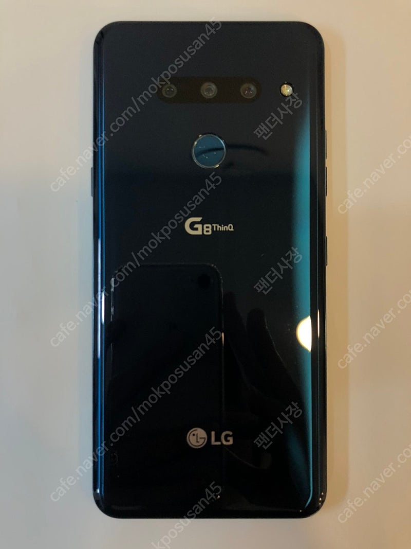 14303 LG G8 ThinQ 블루 무잔상 정상해지 공기계 14만/ 수원