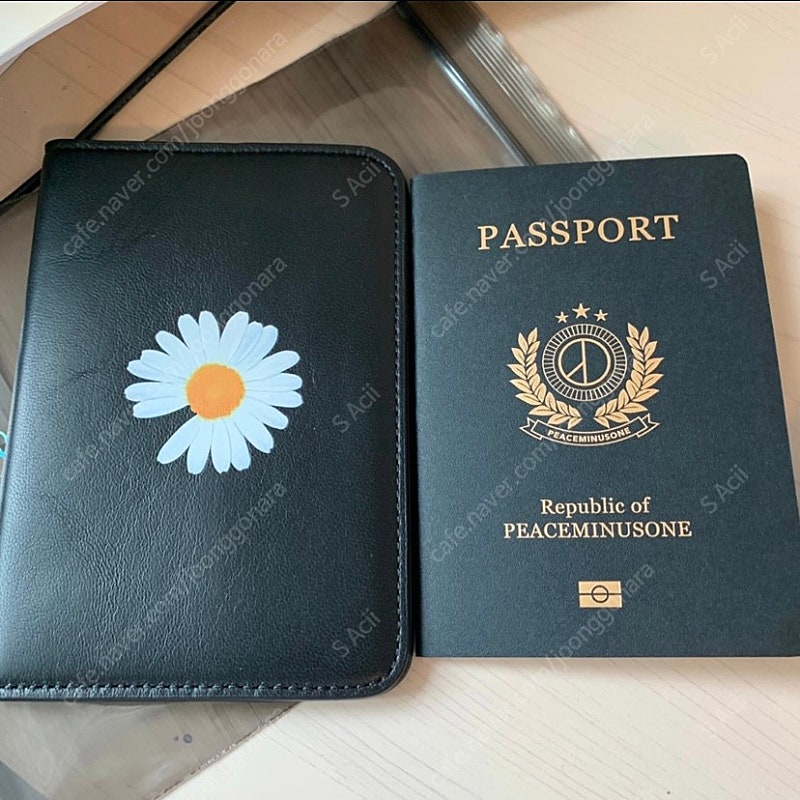 피마원 여권지갑 여권케이스