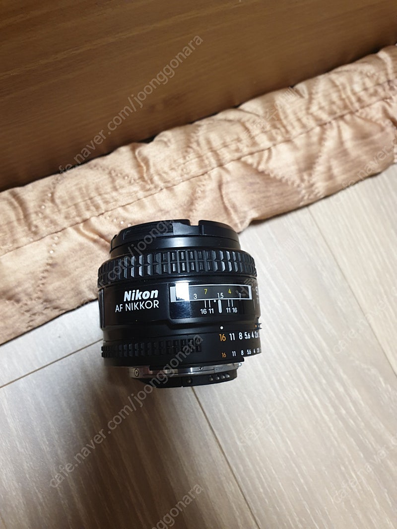 니콘 단렌즈 50mm1.4d 10만원