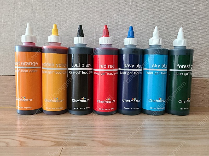 쉐프마스터 10.5oz 대용량 색소 (미개봉 새상품)