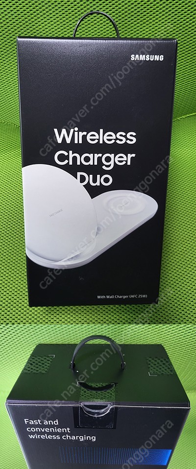 삼성 Wireless Charger Duo 무선 충전기 듀오 EP-N6100(EP-TA300 충전기+Type-C USB 케이블 포함) 신품 판매