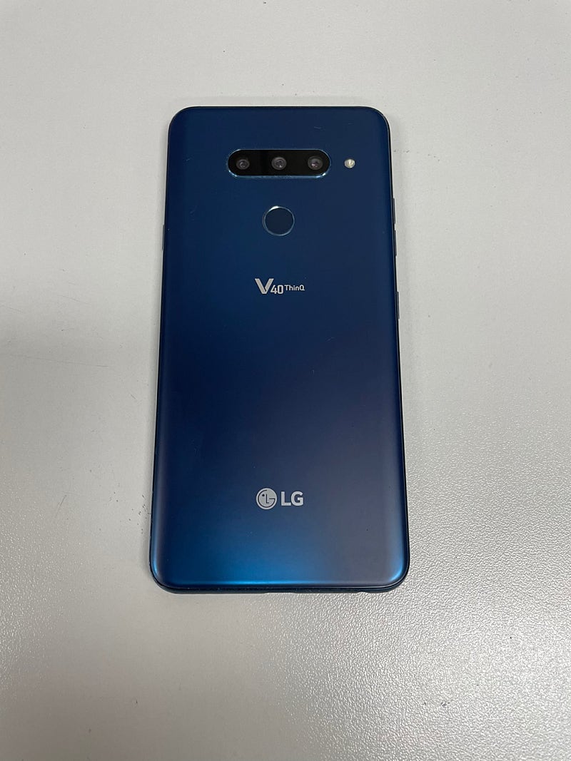 LG V40 128G 블루 초미세잔상폰 7만원 판매