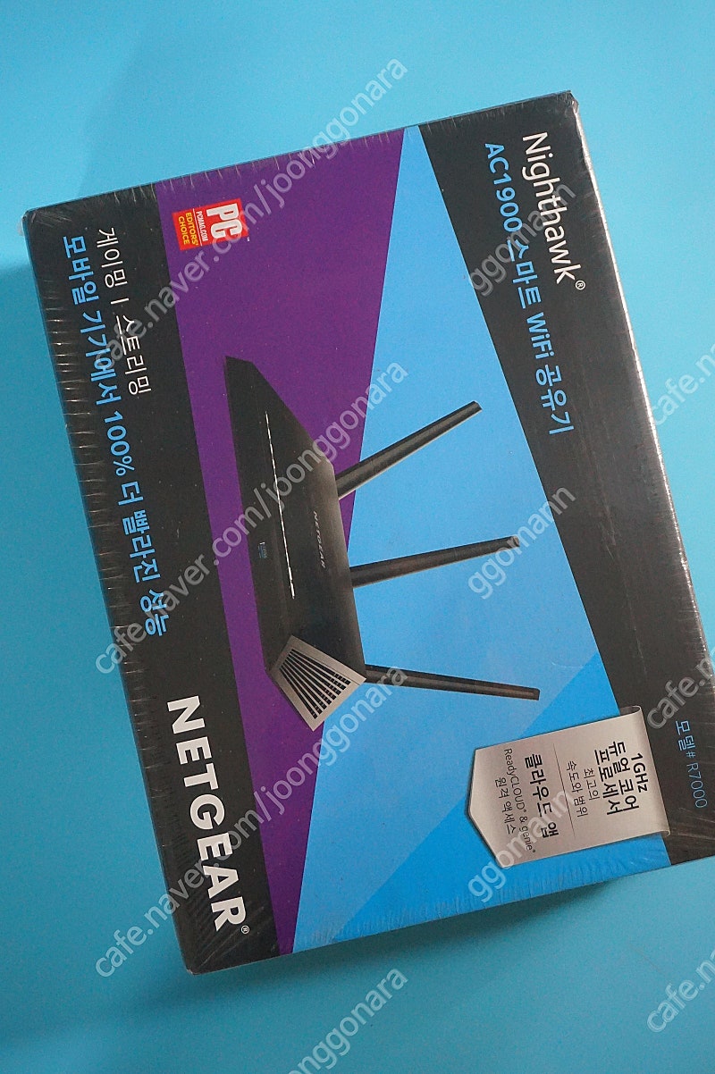 미개봉 새상품 넷기어 NETGEAR AC1900 유무선공유기 R7000 기가 IPv6지원