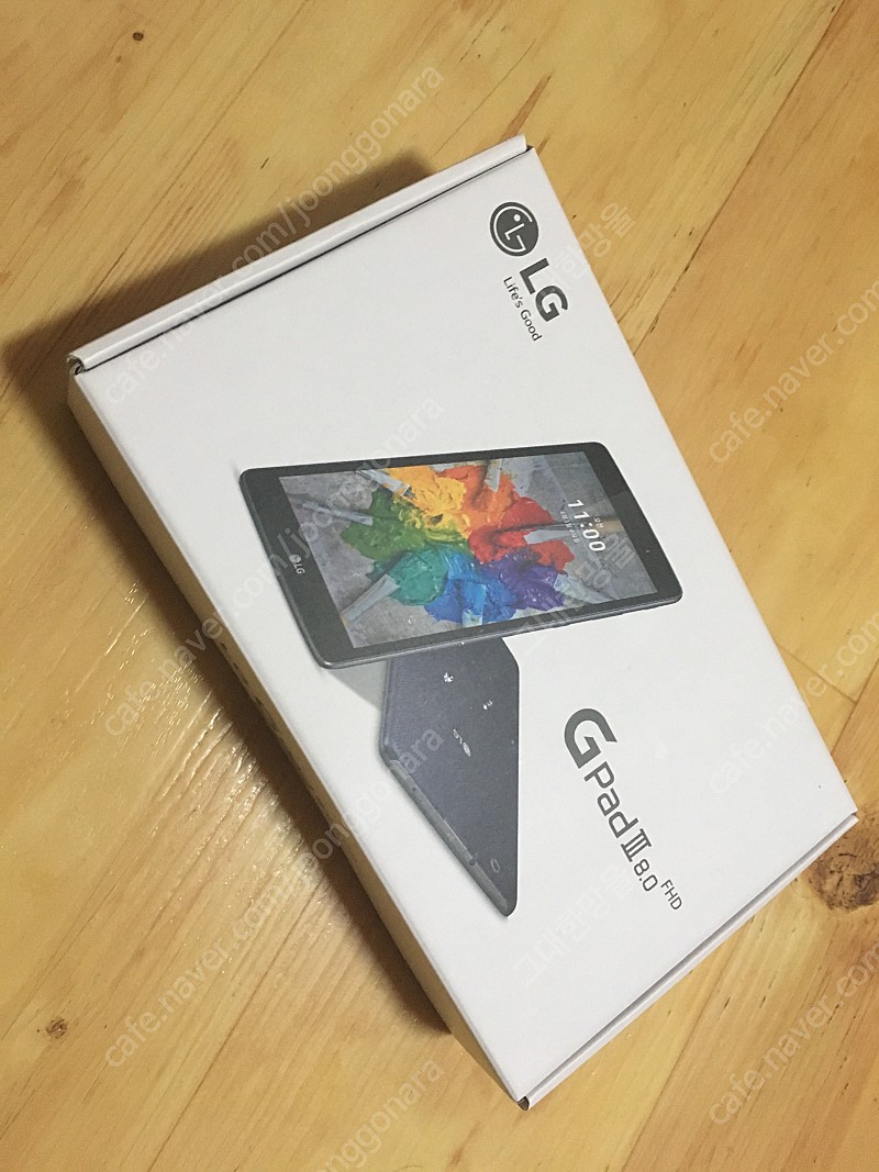 G패드3 8.0(V525) WIFI 블랙 해커스톡 강의 포함 미개봉 새상품 태블릿 팝니다.