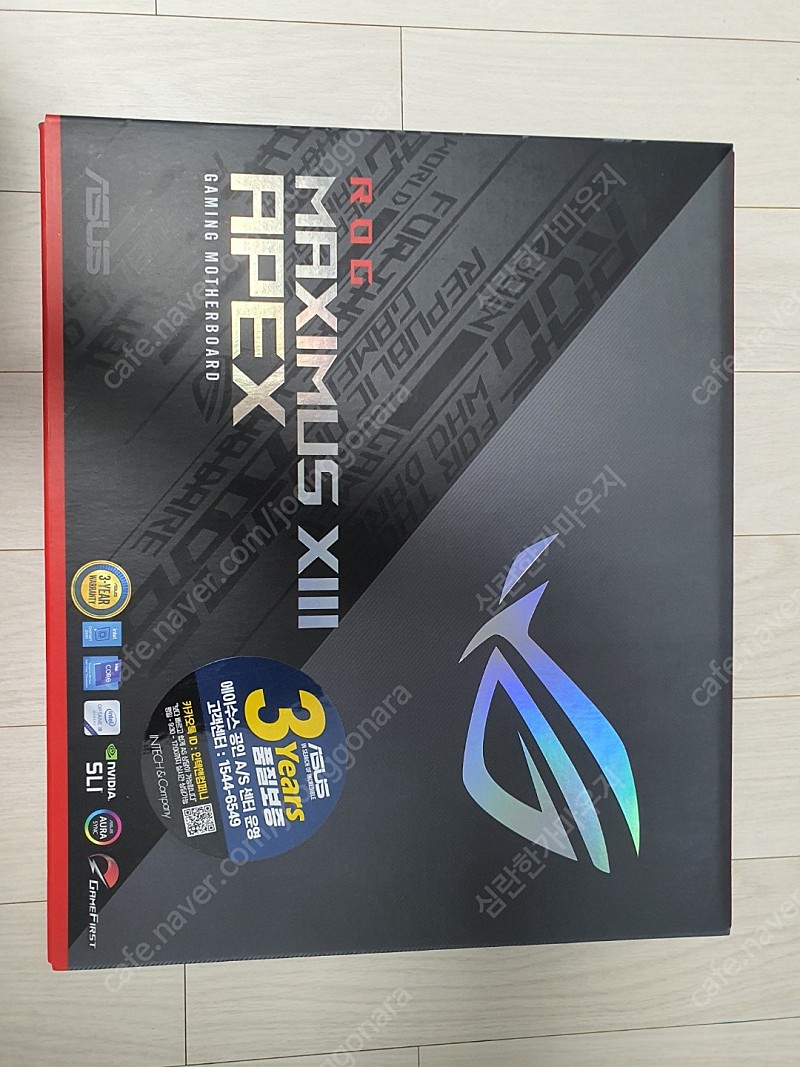 ASUS ROG MAXIMUS XIII APEX WI-FI 인텔 막시무스 아펙스 메인보드 Z590 미개봉