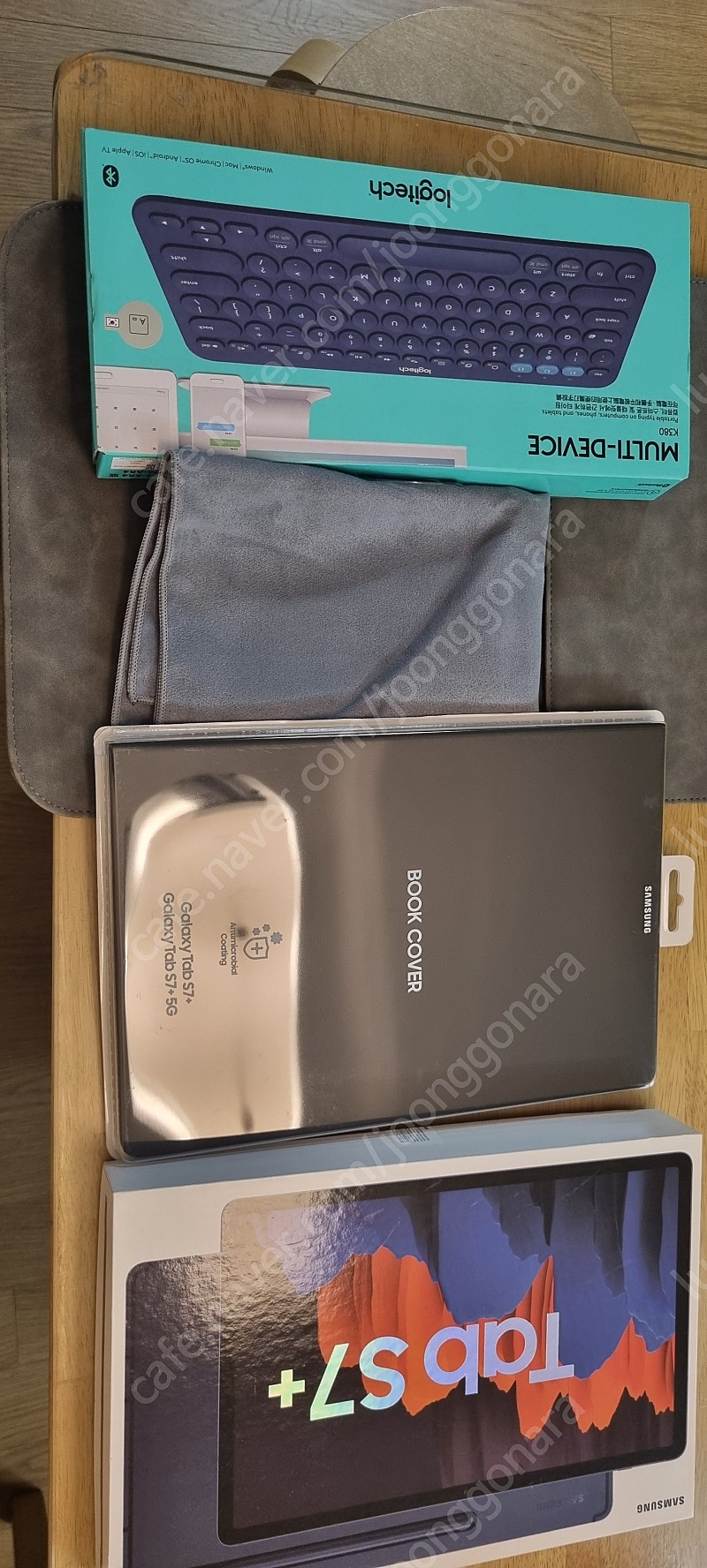 갤럭시탭 S7 플러스 네이비(512gb, wifi, 12g ram) 팝니다.(21년 5월 17일 구매)