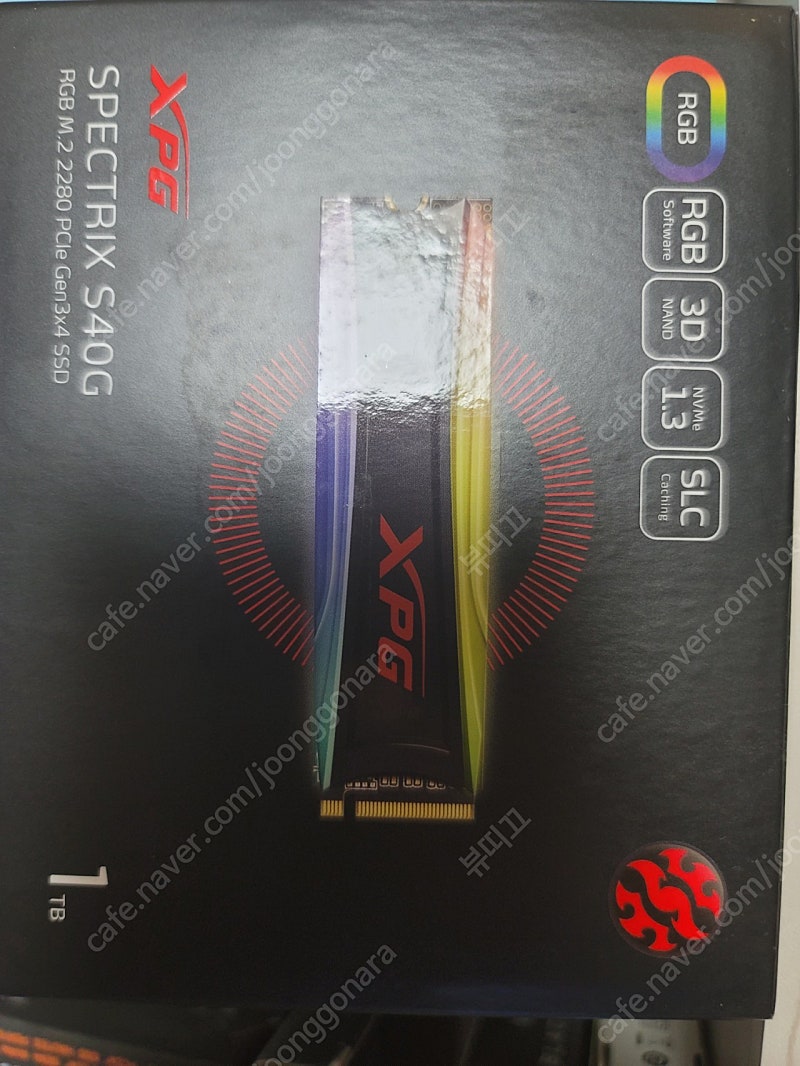 XPG S40G RGB NVME 1TB (미개봉)