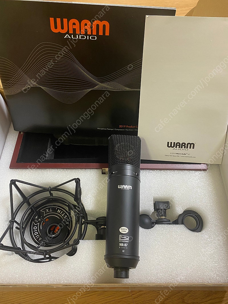 Warm audio wa87 black 민트급 급처--1