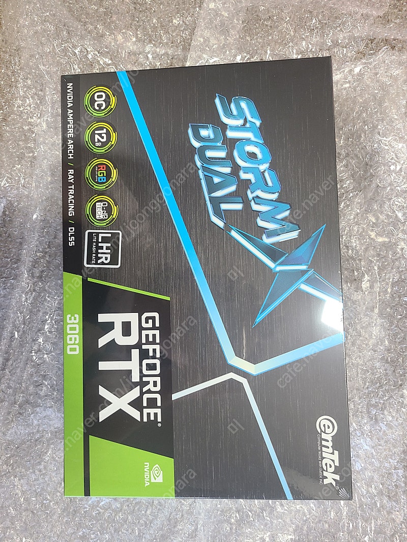 이엠텍 지포스 RTX 3060 STORM X Dual OC D6 12GB (운포89만원)