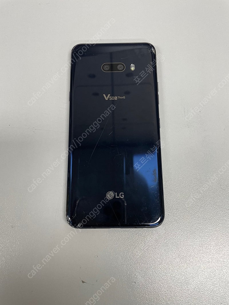 LG V50S 256G 블랙 액정 20년 4월개통 미세파손 9만원