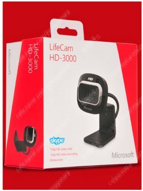 [미개봉] LifeCam HD-3000 마이크로소프트 웹캠