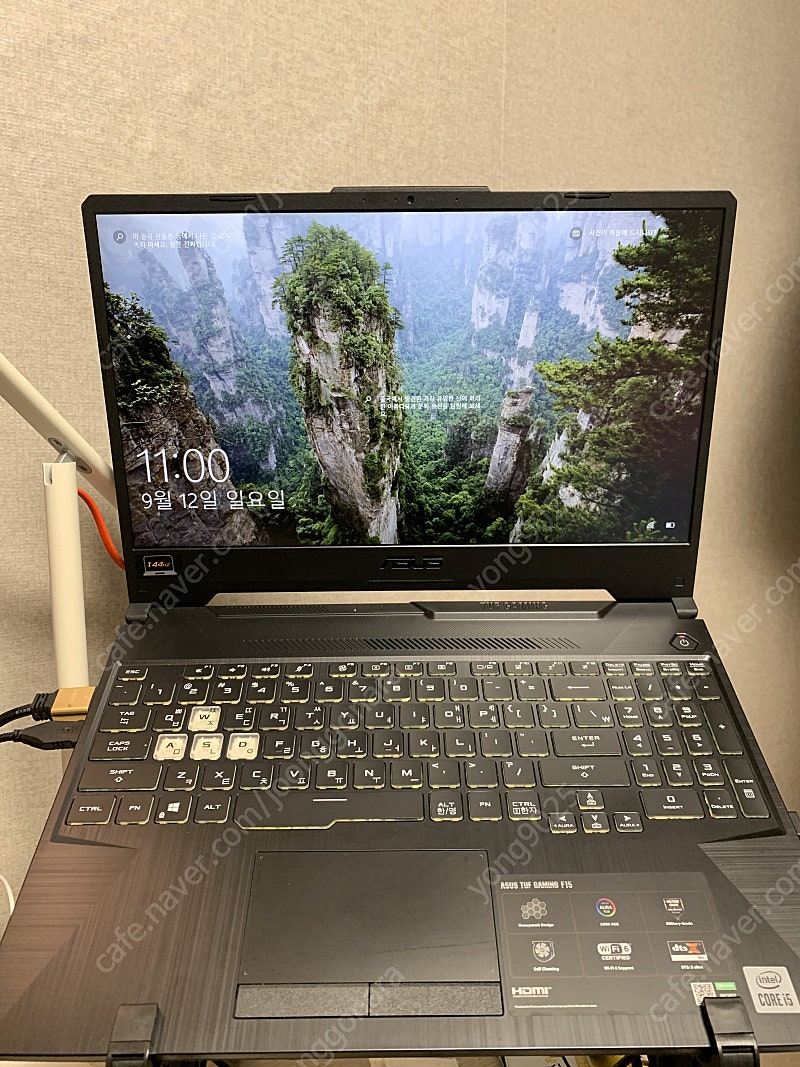 ASUS TUF FX506LI GTX1650ti 16gb램 게이밍노트북