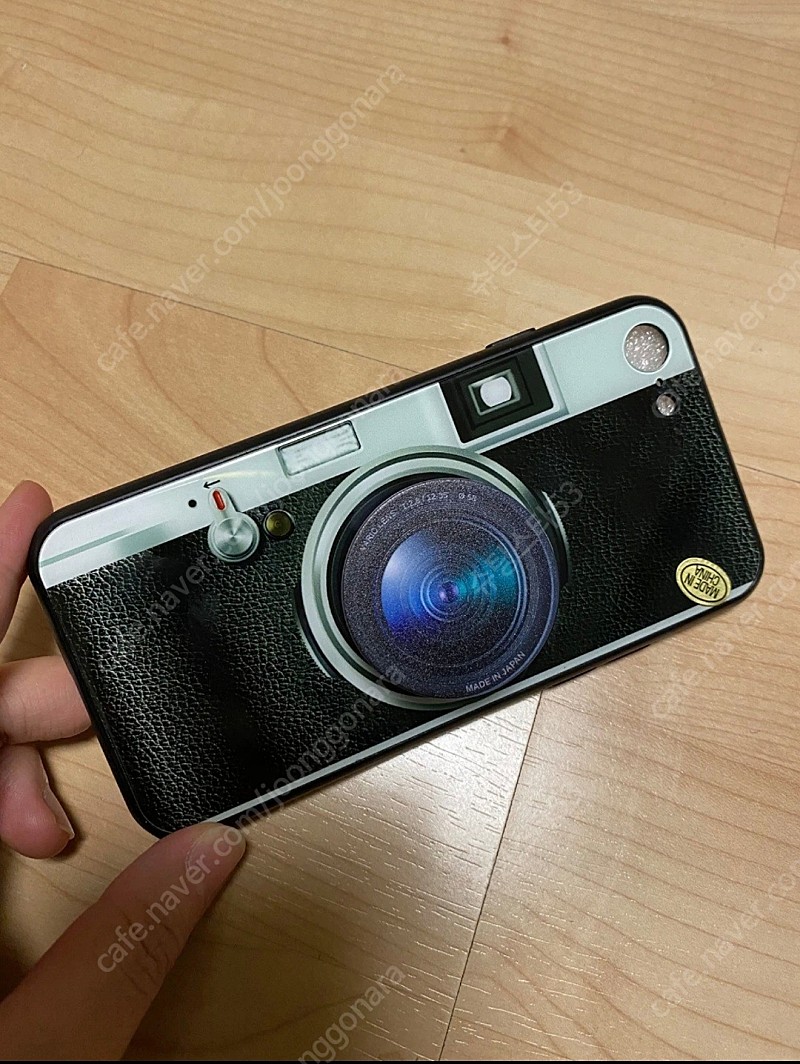 [마지막 할인!!] 카메라모양 아이폰 7,8 폰케이스(블랙/핑크)