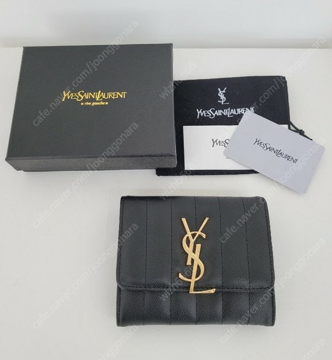 YSL 비키 동전 카드지갑