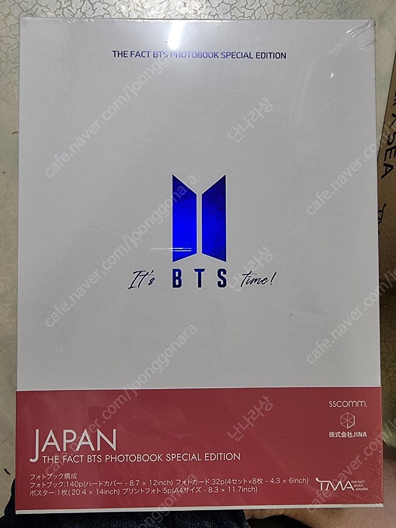 BTS THE FACT SPECIAL EDITION 더팩트 스페셜 에디션 일본 한정판 포토북