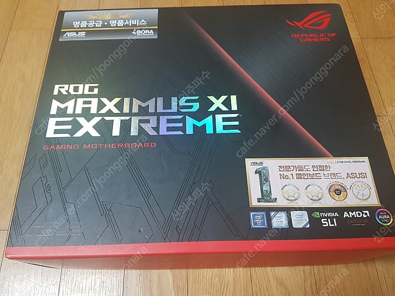 i9-9900K 축구공풀박스 + ASUS ROG Maximus XI Extreme Z390 Gaming