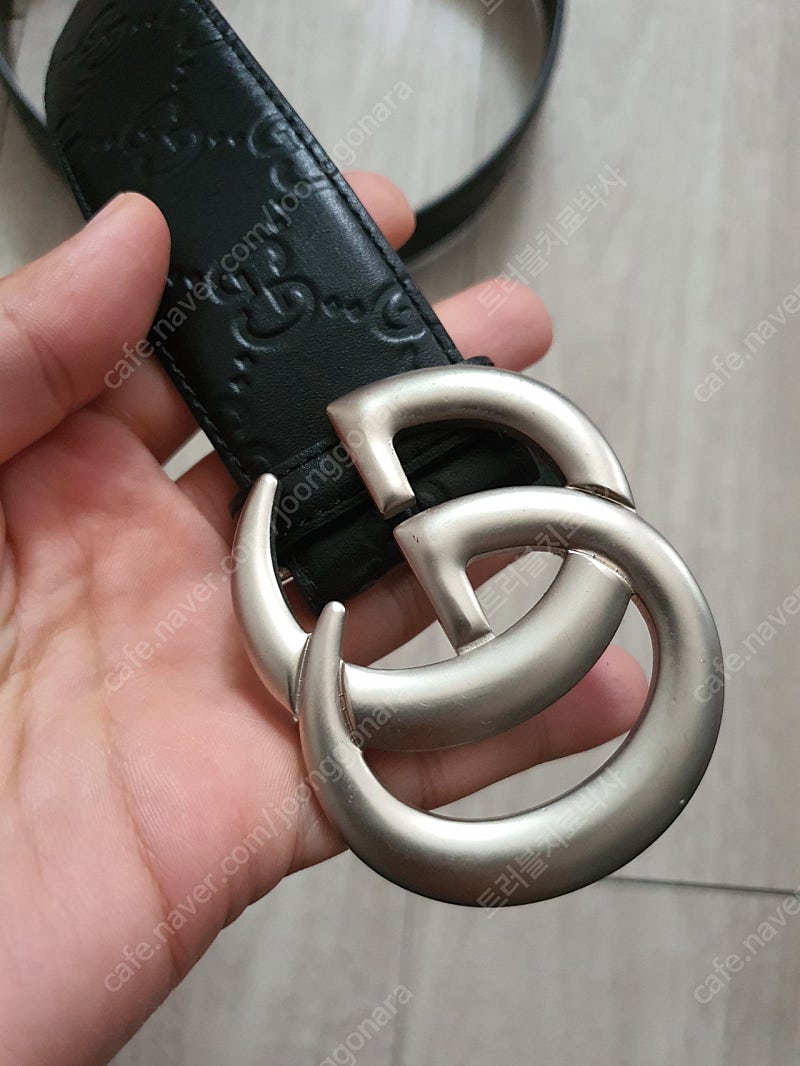 정품 구찌 마몬트 남성벨트 90/36