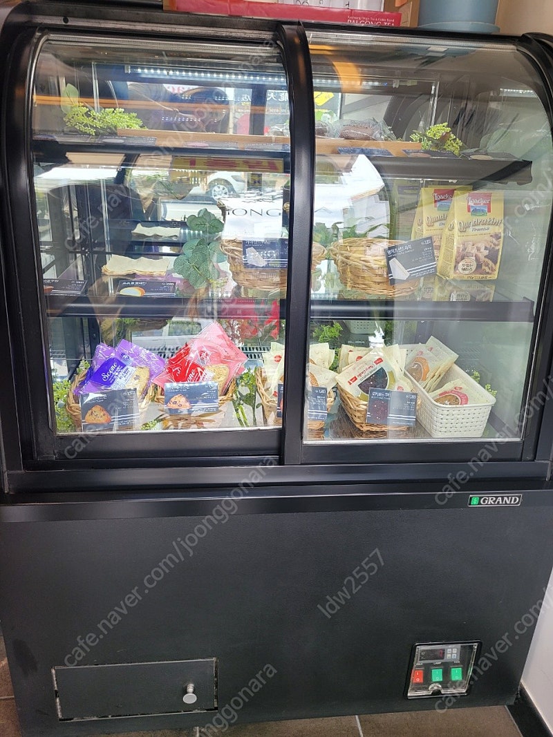 우성 오픈쇼케이스 냉장고 실사용1년반 (카페 제과)