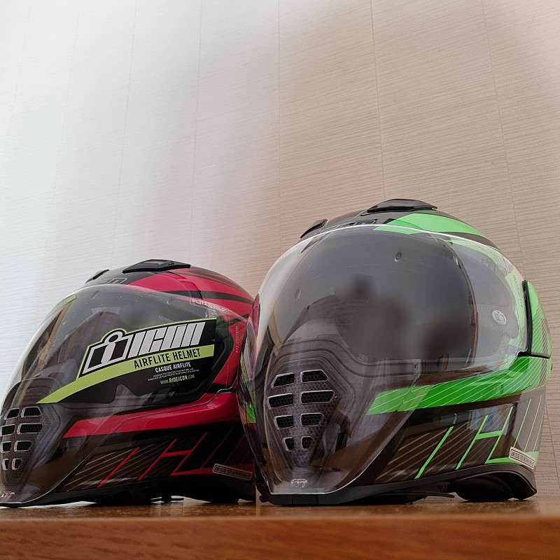 아이콘 오토바이 헬멧 (미사용 새상품)