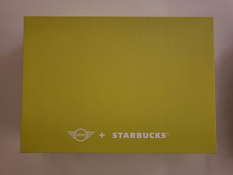 미니 + 스타벅스 콜라보 한정판 카드/텀블러 세트(새상품)