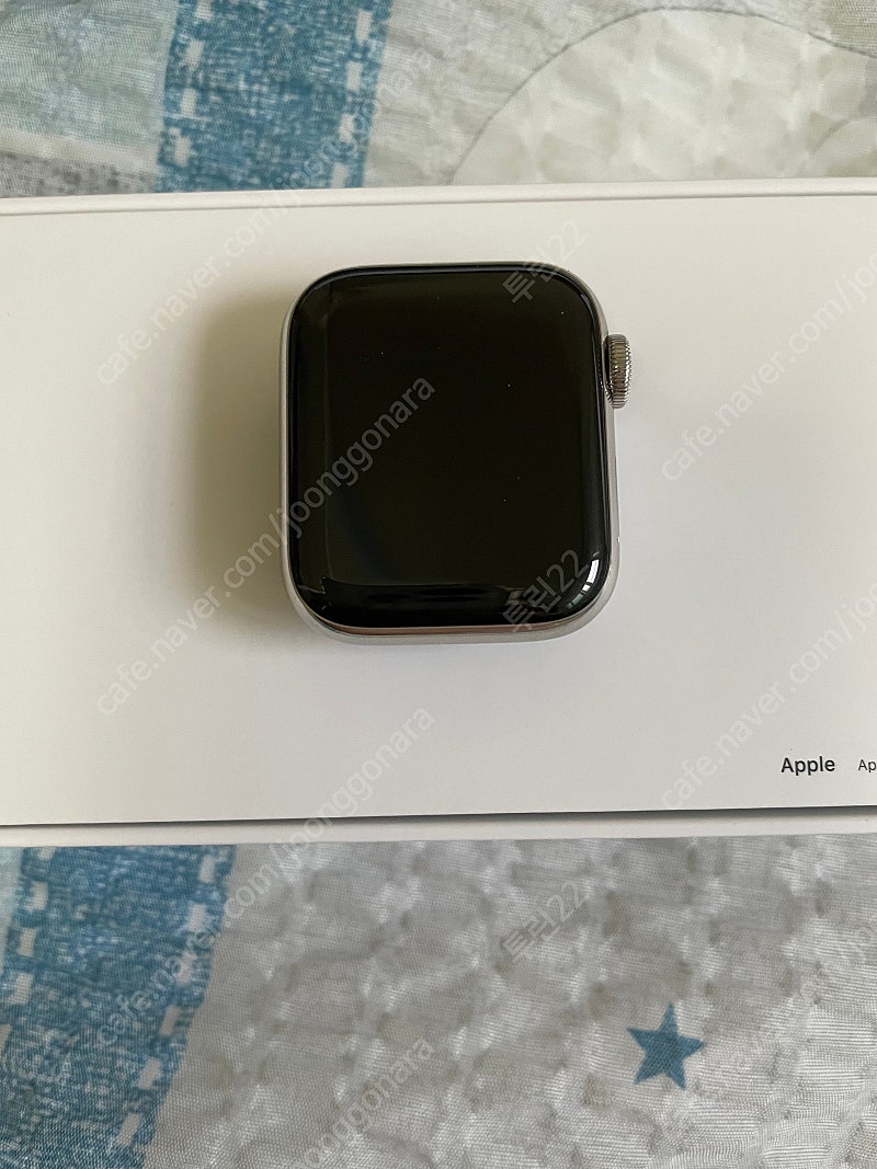 애플워치6 실버 색상 스테인리스 40mm(GPS, 셀룰러) + 밀레니즈 루프(정품)