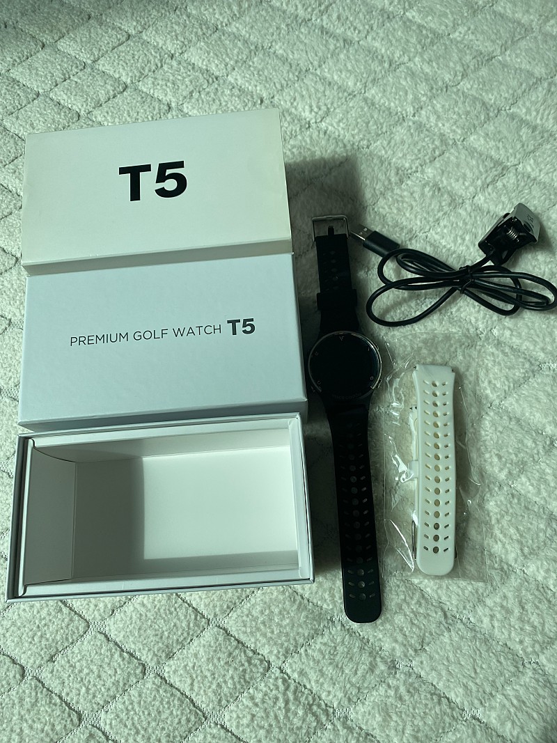 [판매]보이스캐디 T5 골프워치 풀박
