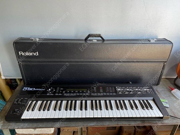 Roland D-50/D50(61건반,신디사이저) + 전용케이스 팝니다.(실사)