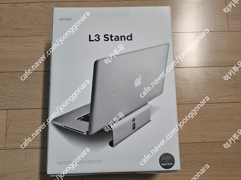 엘라고 L3 노트북 스탠드 다크그레이색상 새상품
