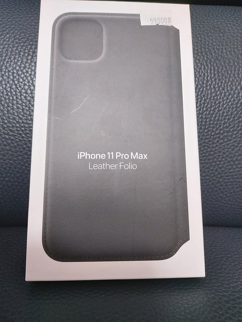 (새제품) 아이폰11 pro Max 폴리오 케이스 블랙