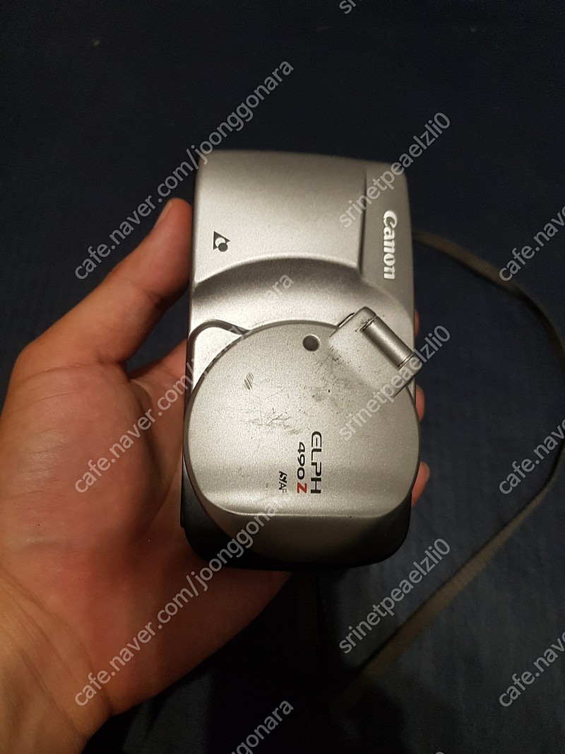캐논 ELPH 490Z 필름카메라 부품용/수리용/수집용