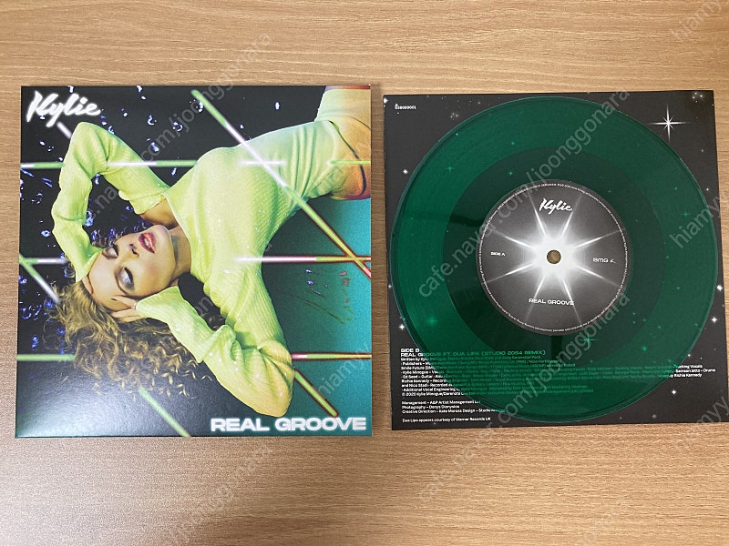 카일리 미노그 real groove 7인치