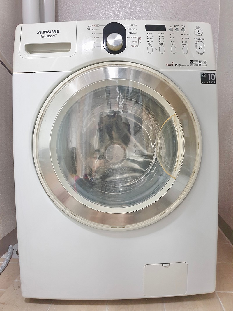 세탁기 팝니다(삼성 15kg 드럼세탁기)