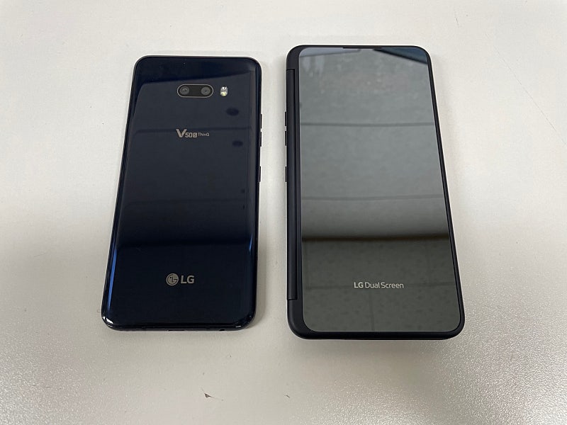 LG V50S 256G 블랙 20년 7월 개통 듀얼스크린포함 22만원 판매