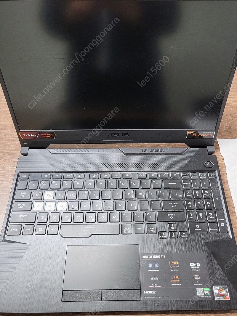 [풀박]ASUS TUF Gaming A15 RTX3060 게이밍 고성능 노트북