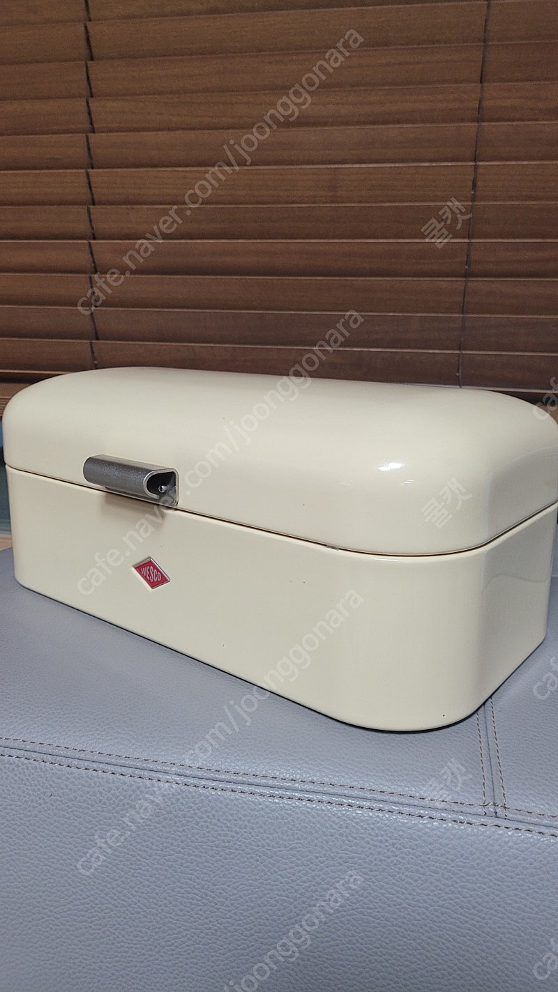 독일 Wesco Bread bin. 철제보관함.