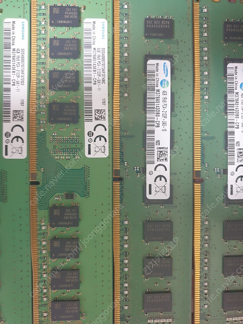 DDR4 16기가(4X4) 판매합니다