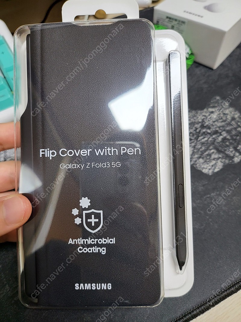 갤럭시 폴드 3 정품 flip cover with pen
