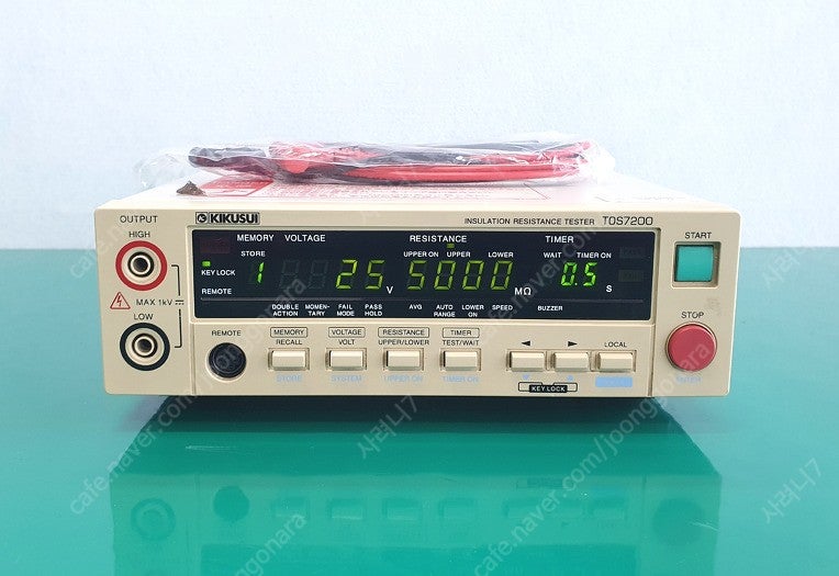 KIKUSUI TOS7200 / Insulation Resistance Tester 절연저항 테스터 판매 측정공구 중고나라