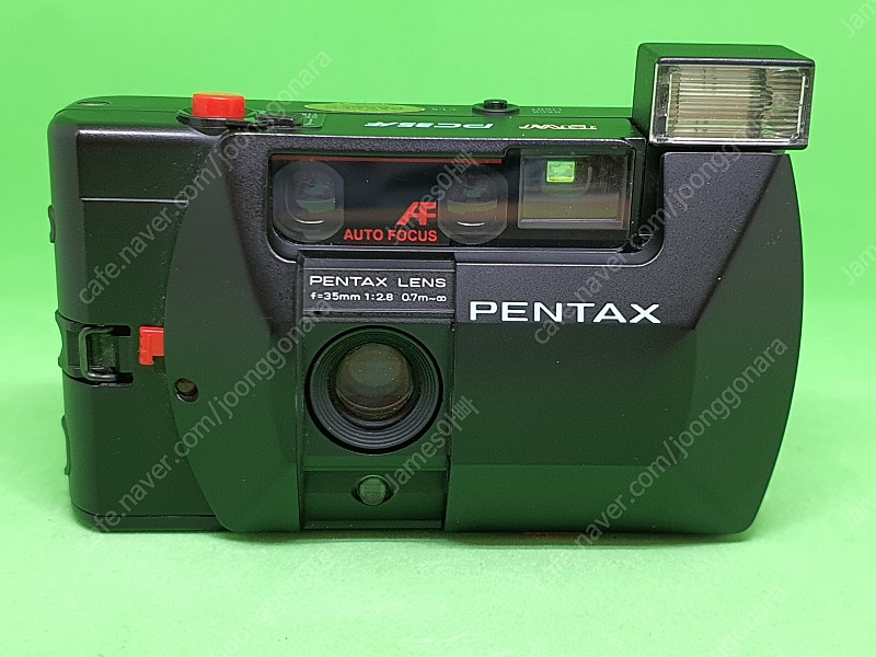 (수리후 사용/소품용/수집용/ 필름 카메라) 펜탁스 카메라 Pentax PC35AF