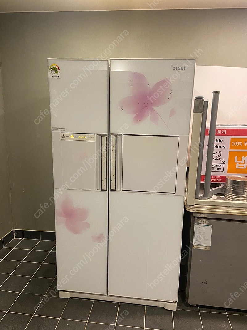 삼성 지펠 아삭 srt746ywbm 양문형 냉장고 팝니다