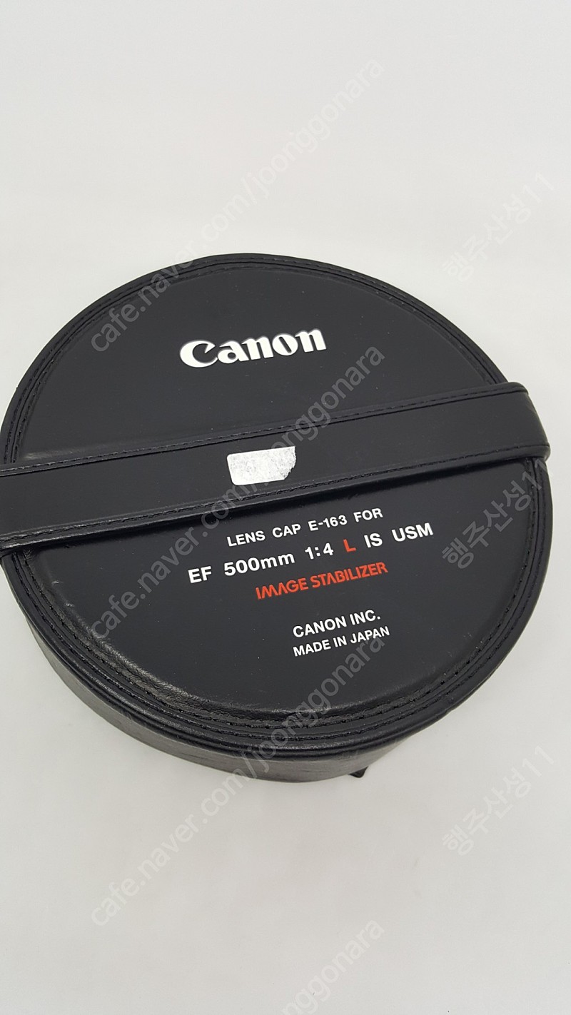 캐논 EF500mm/4L is usm 렌즈캡